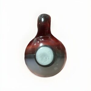 Hand‎ Blown Poke Ball Glass Necklace Pendant